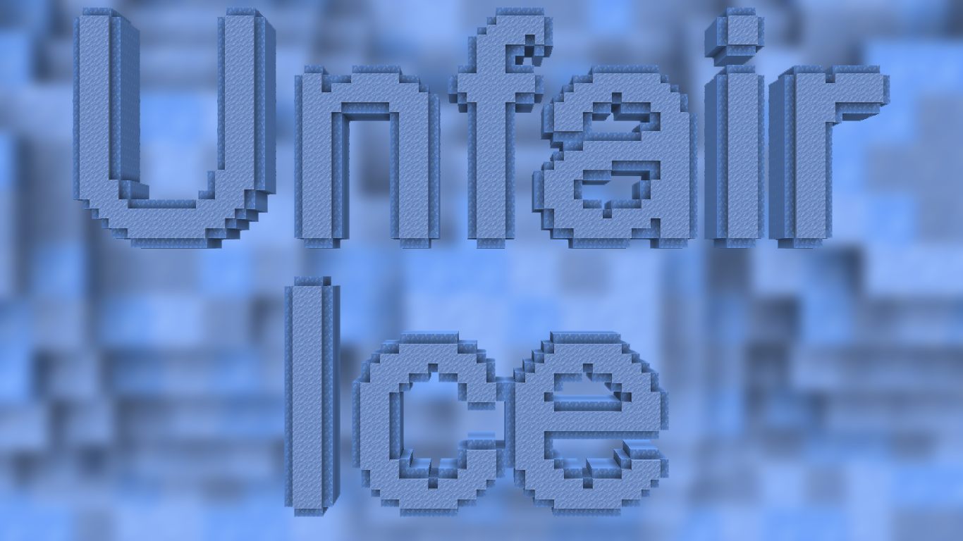 下载 Unfair Ice 对于 Minecraft 1.16.4